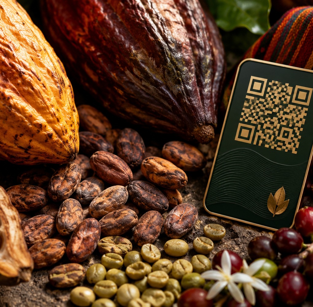 Café, cacao y trazabilidad digital de origen